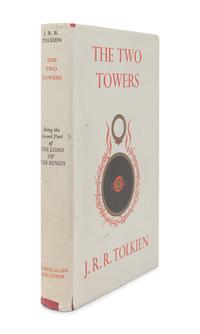 TOLKIEN, John Ronald Reuel (1892-1973). [The Lord of the Rings trilogy:] The Fellowship of the Ring . 1954. -- The Two Towers . 1954. -- The Return of the King . 1955. All London: Allen & Unwin Ltd.