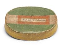 A Miniature Wallpaper and Linen Hat Box