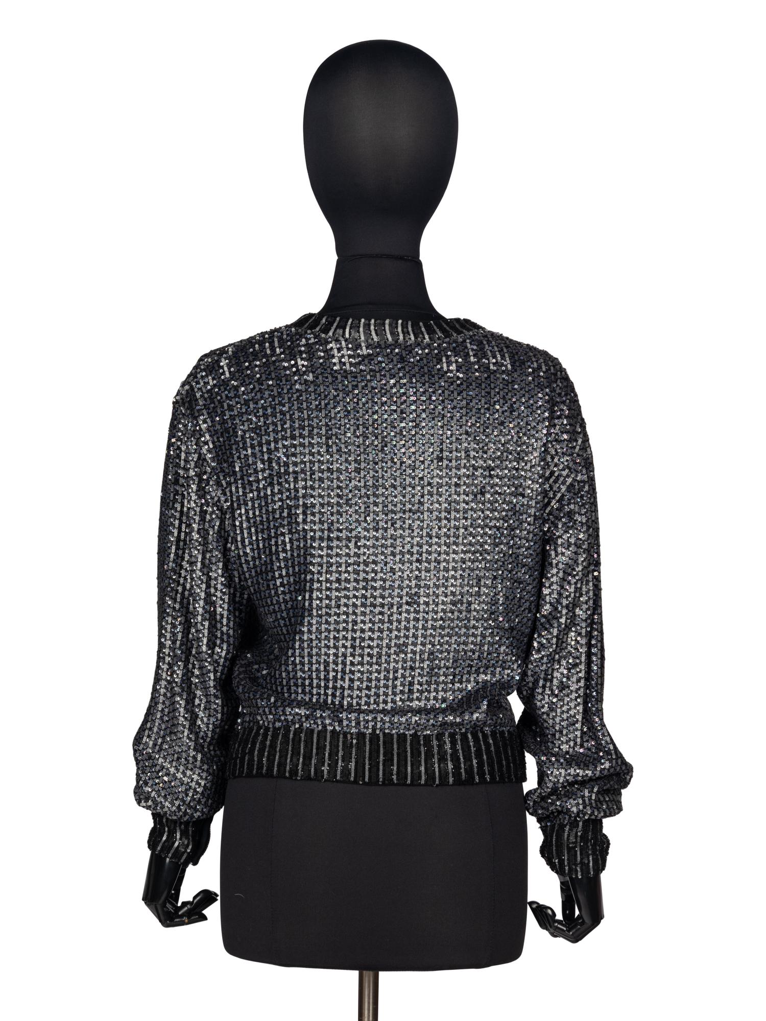 Karl Lagerfeld Sequined Cardigan