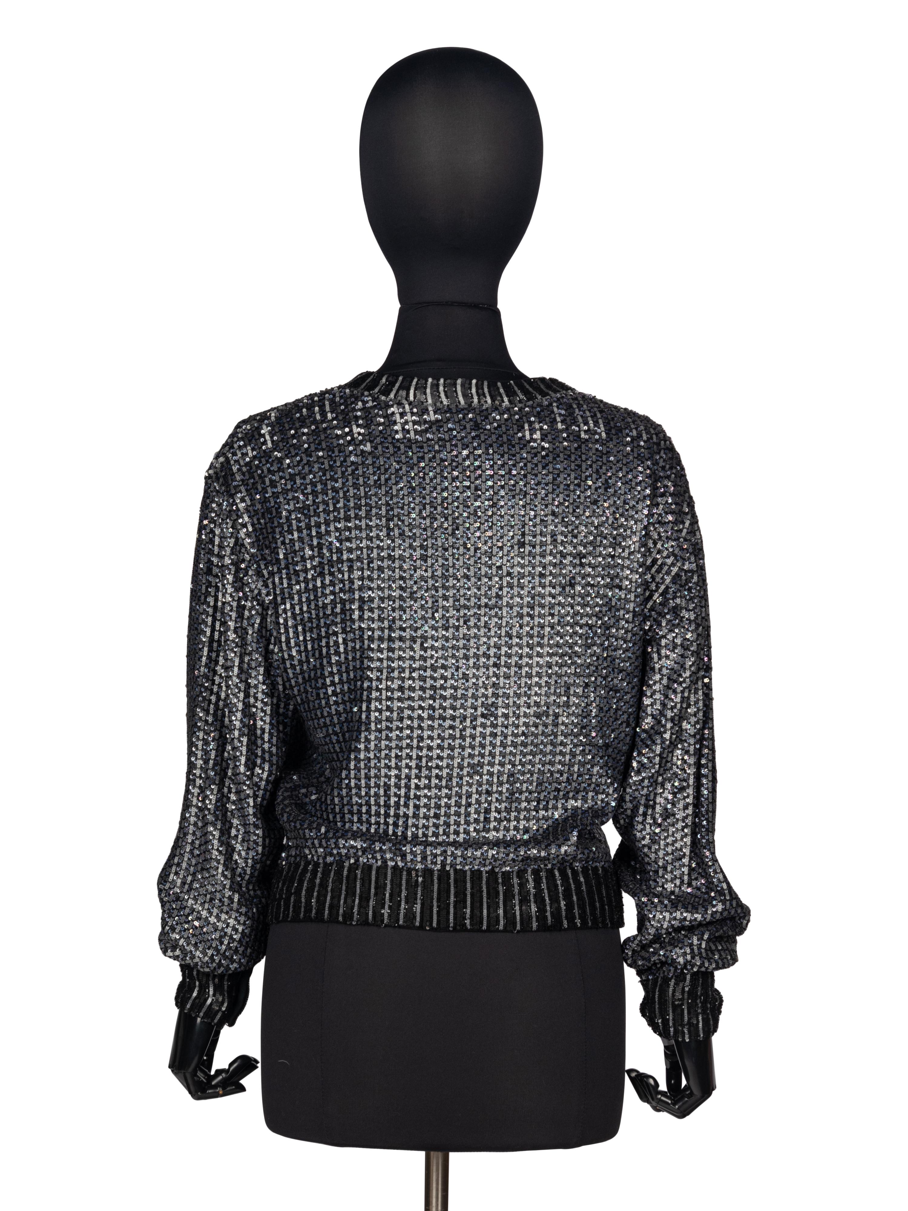 Karl Lagerfeld Sequined Cardigan