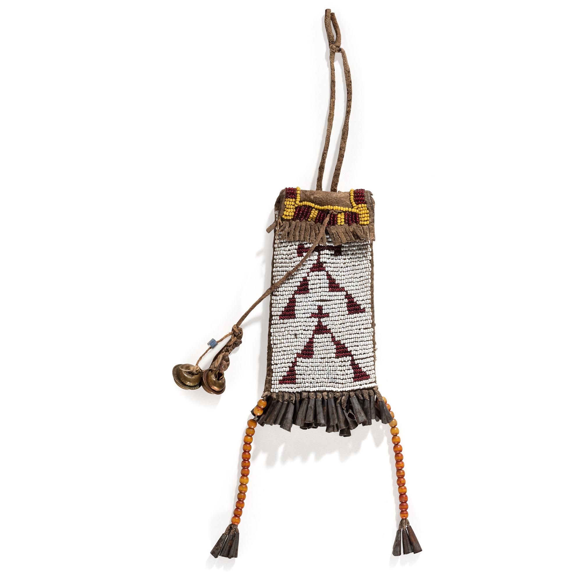 Northern Plains Beaded Whetstone Case