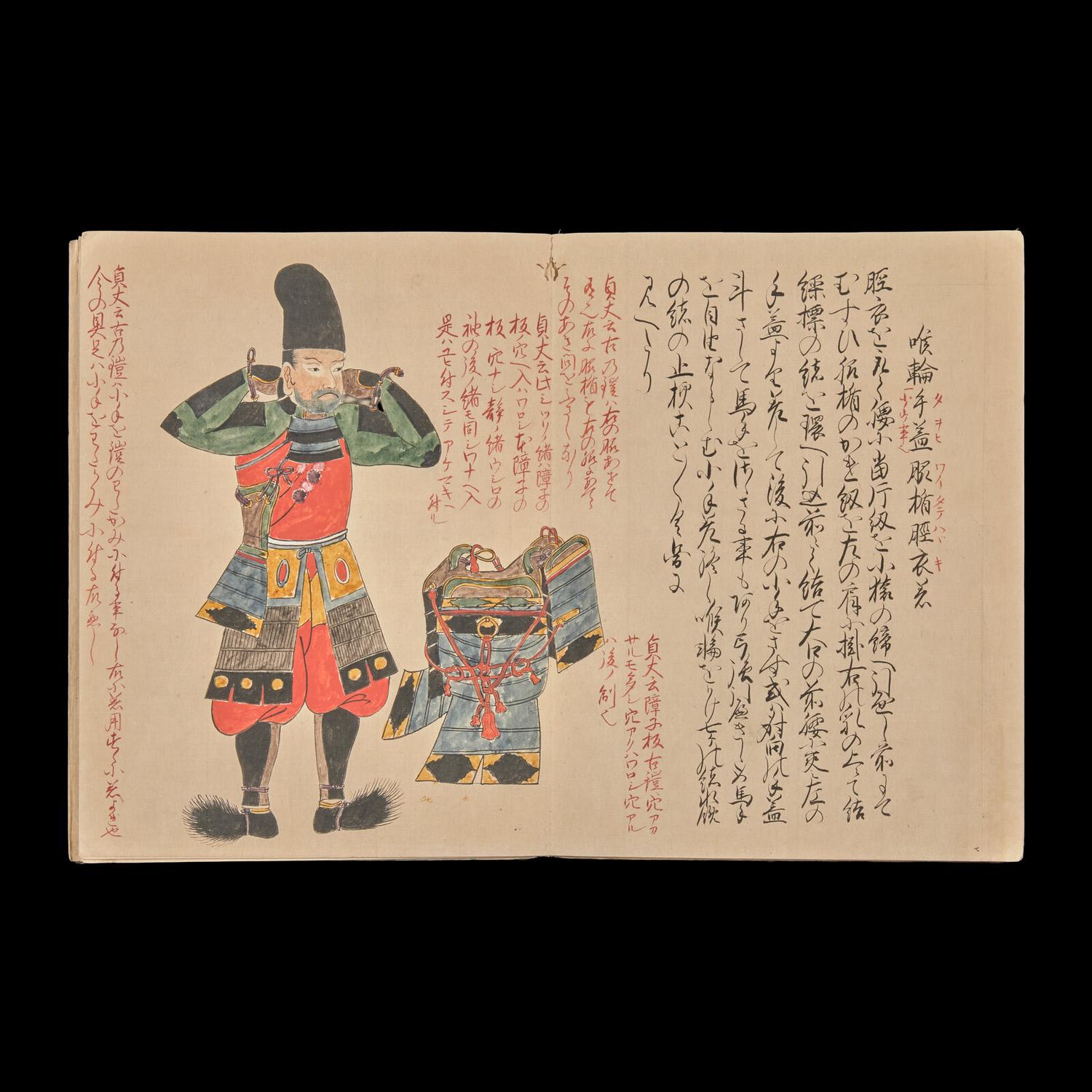 [Samurai Armor] Ise Sadtake, Yoroi Chakuyo no Zu (Pictures of Donning Armor) , 1775