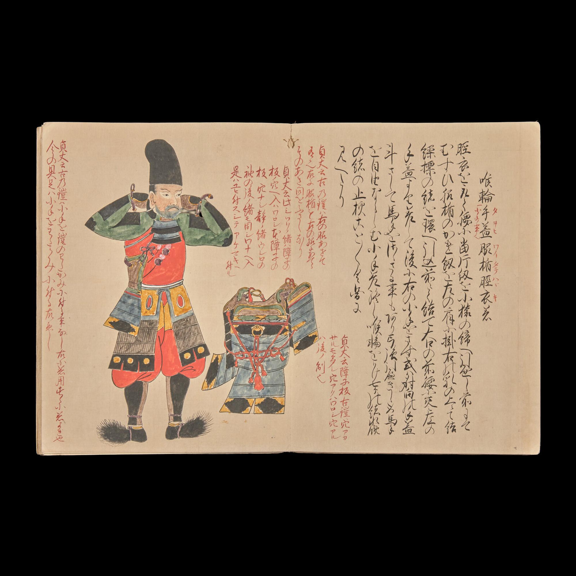 [Samurai Armor] Ise Sadtake, Yoroi Chakuyo no Zu (Pictures of Donning Armor) , 1775