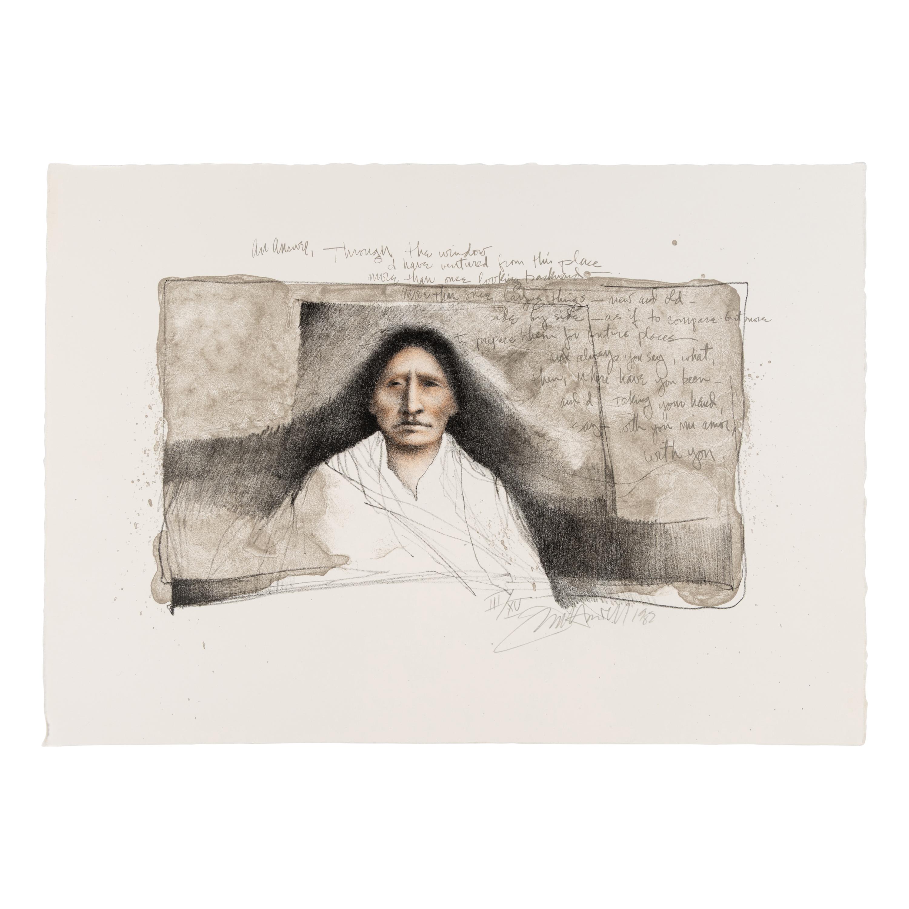 Frank Howell (American, 1937–1997) — Letters Never Sent (portfolio of eight prints in original cloth covered case)
