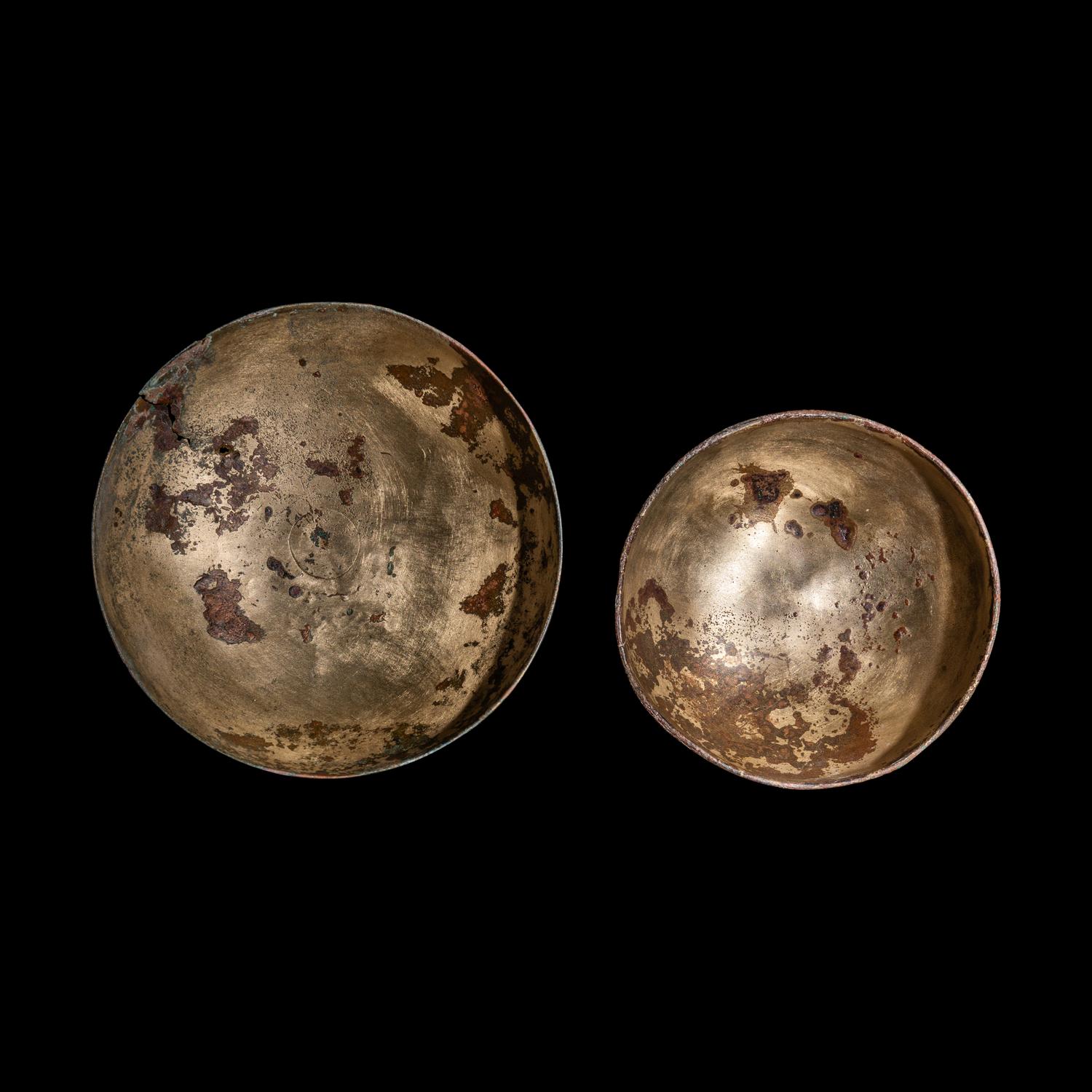 Two Hellenistic Silver Bowls