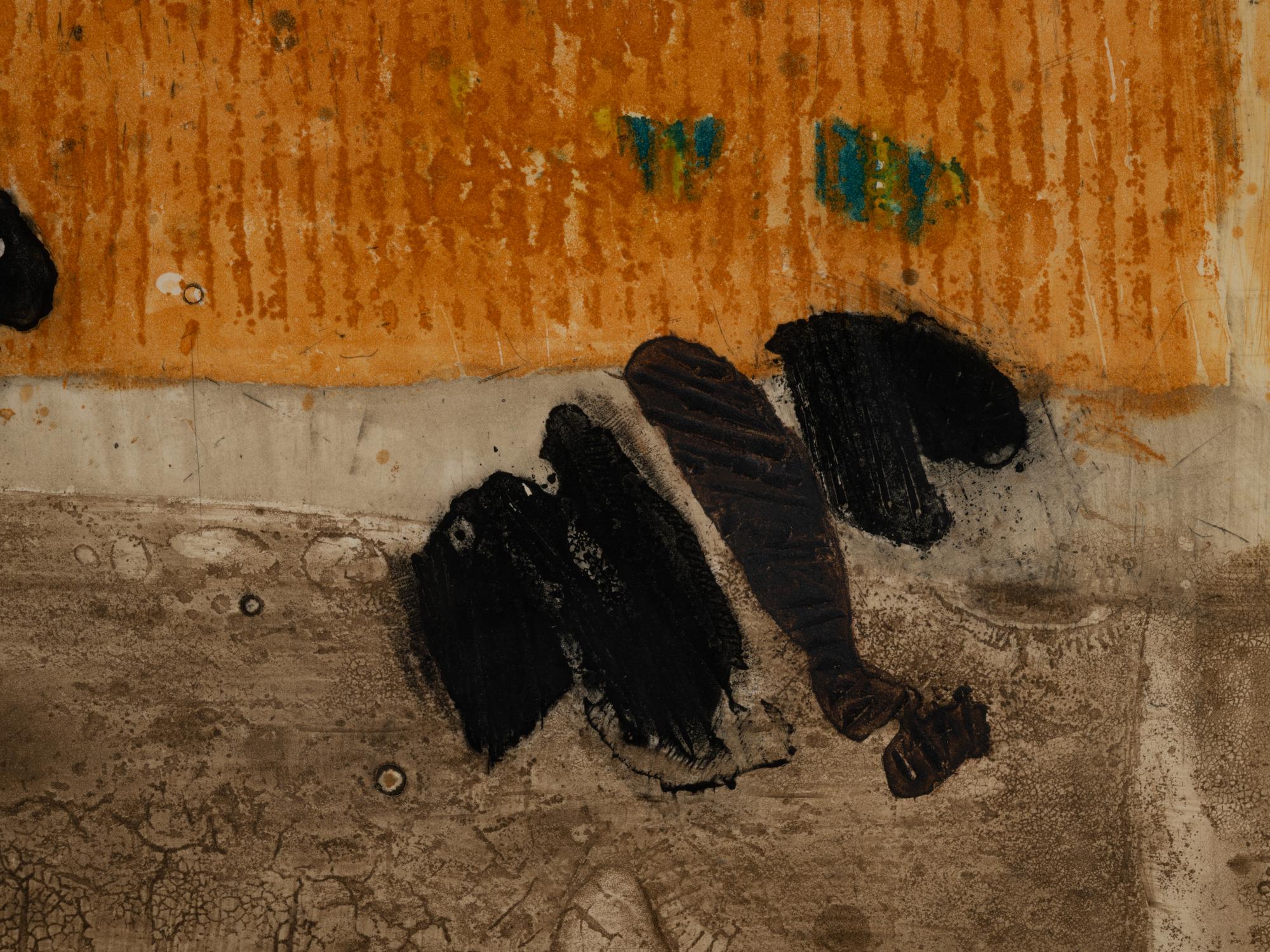 Lutte 11 and Moisson ( Pair of Works), 1965-1966