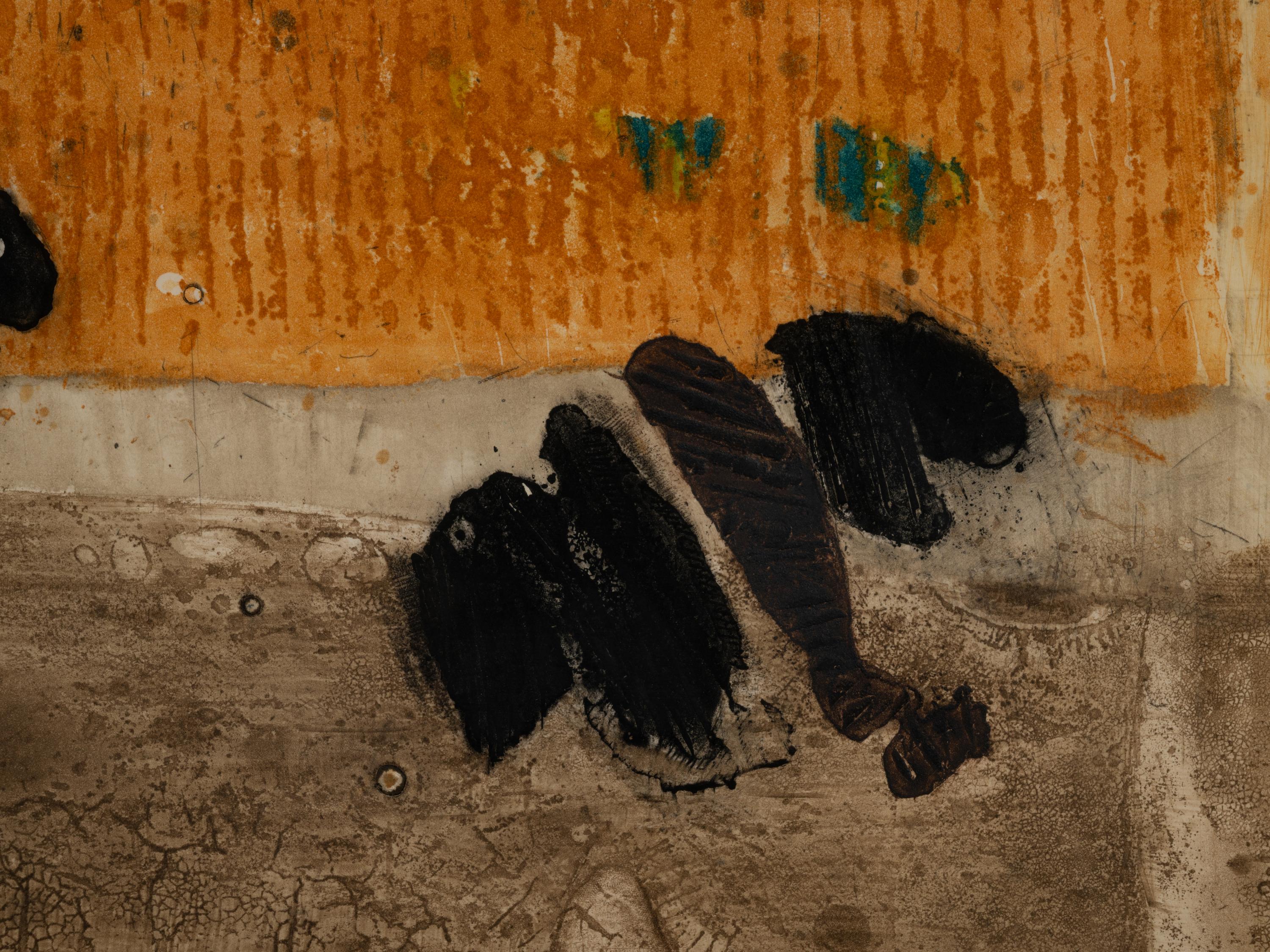 Lutte 11 and Moisson ( Pair of Works), 1965-1966