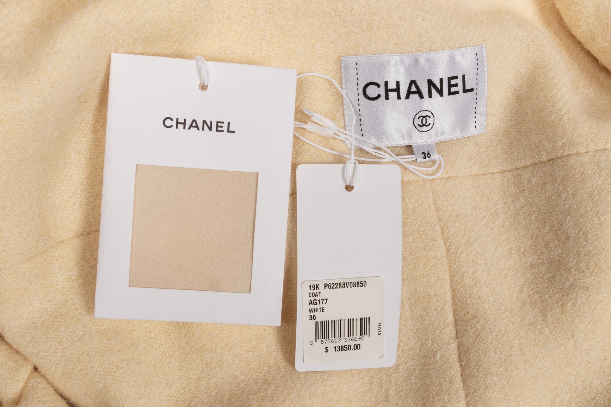 Chanel Satin Evening Trench Coat, Fall 2019