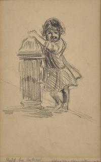 Two Works: Asking the Judge; together with Child By Hydrant (2)