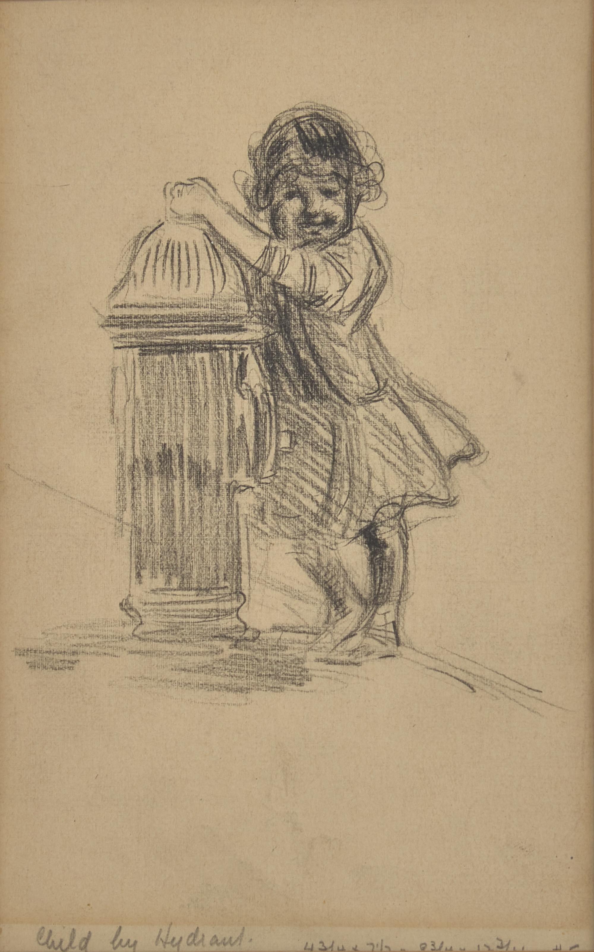 Two Works: Asking the Judge; together with Child By Hydrant (2)