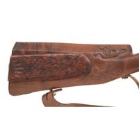 Carved Contemporary Flintlock Jaeger Rifle