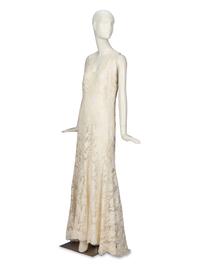 Monique Lhullier, Cream Lace Gown