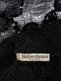Yves Saint Laurent Haute Couture Lace Cardigan, 1980-90s