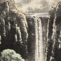 Five Chinese Hanging Scroll Paintings and Four Calligraphy Dedicated to Huang Beishou (1913-2000) — 黃北壽舊藏書畫一組九件