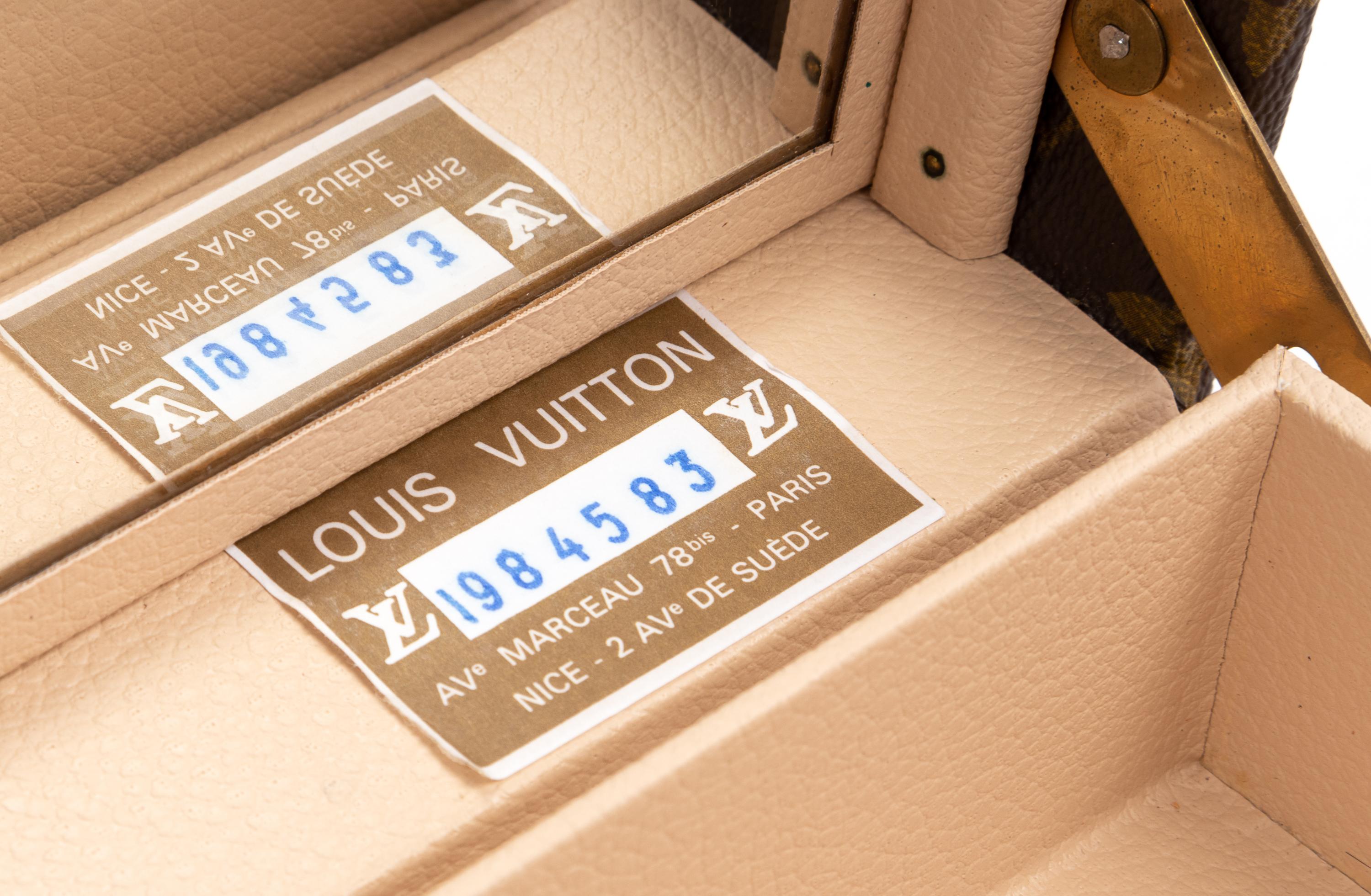 Louis Vuitton Boite Bouteilles Train Case, 1980-2000s