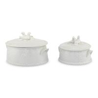 Two Royal Worcester Porcelain Game Tureens