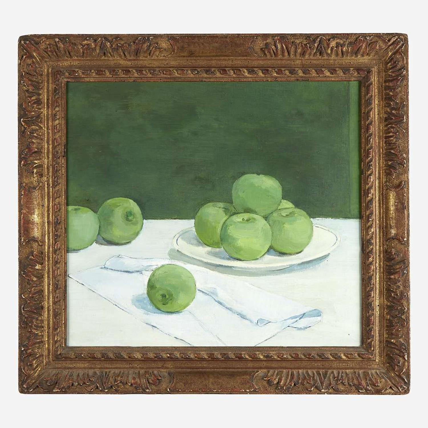 Albert York (American, 1928–2009) Still Life: Green Apples