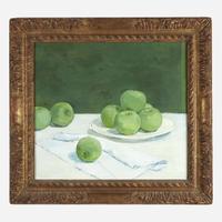 Albert York (American, 1928–2009) Still Life: Green Apples