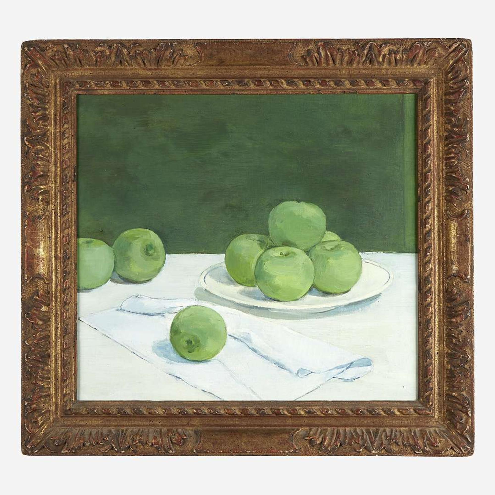 Albert York (American, 1928–2009) Still Life: Green Apples