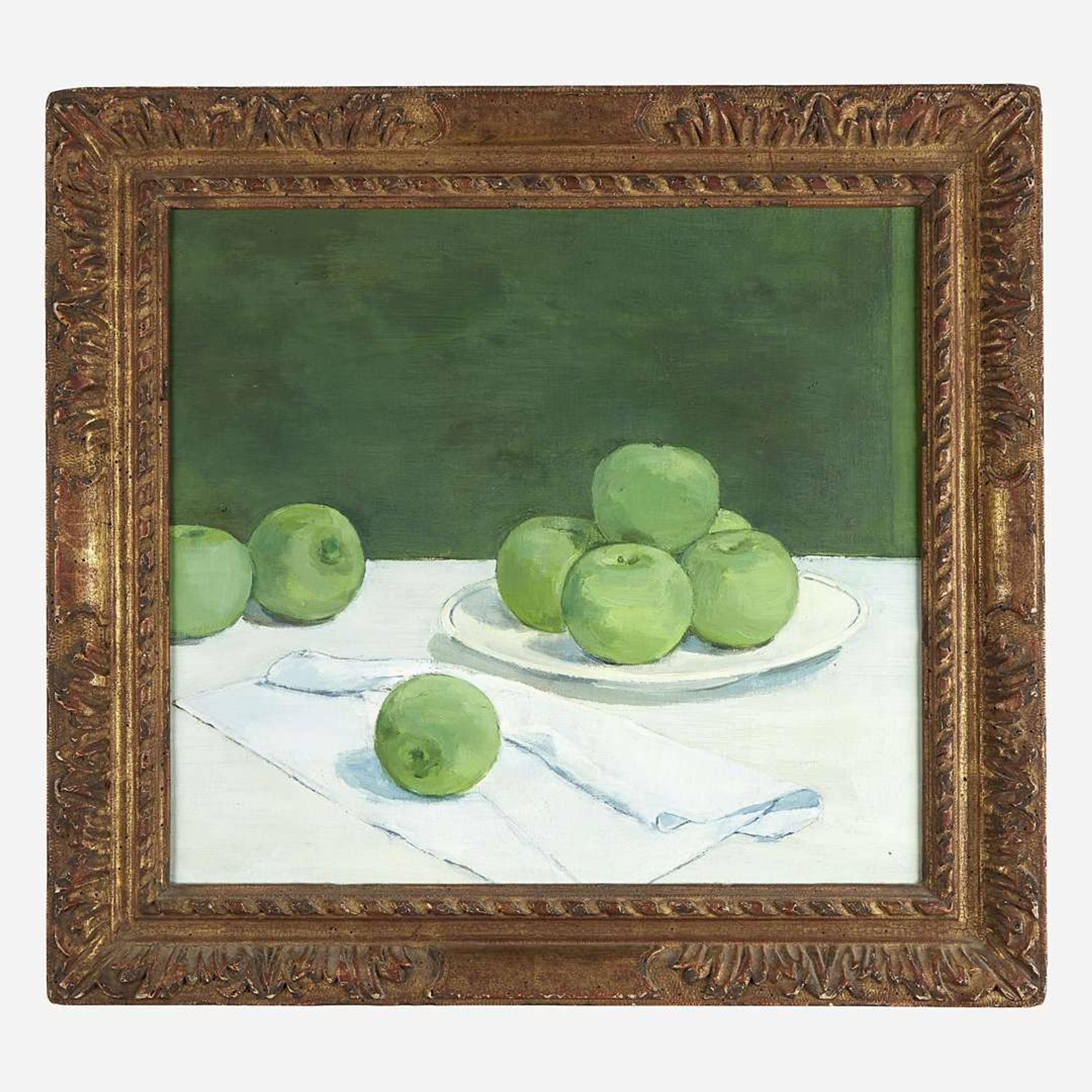 Albert York (American, 1928–2009) Still Life: Green Apples