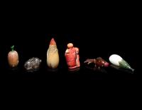 Six Chinese Snuff Bottles