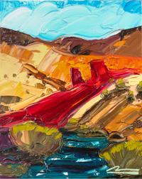 Mateo Romero 20 x 16 inches — (Cochiti, b. 1966)