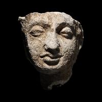 A Gandharan Stucco Head