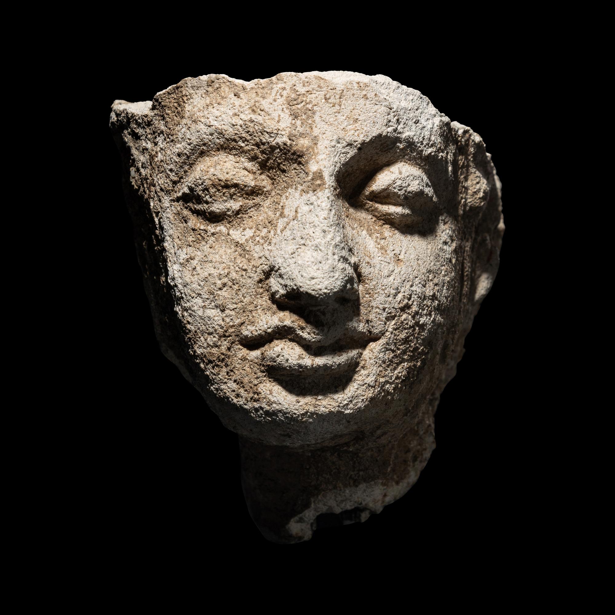 A Gandharan Stucco Head