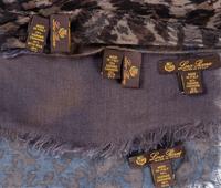 Four Loro Piana Sheer Cashmere/Silk Blend Scarves