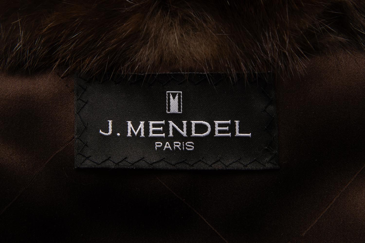 J. Mendel Barguzinsky Russian Sable Fur Capelet
