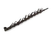 African Senufo Wooden Ceremonial Bobo Pipe