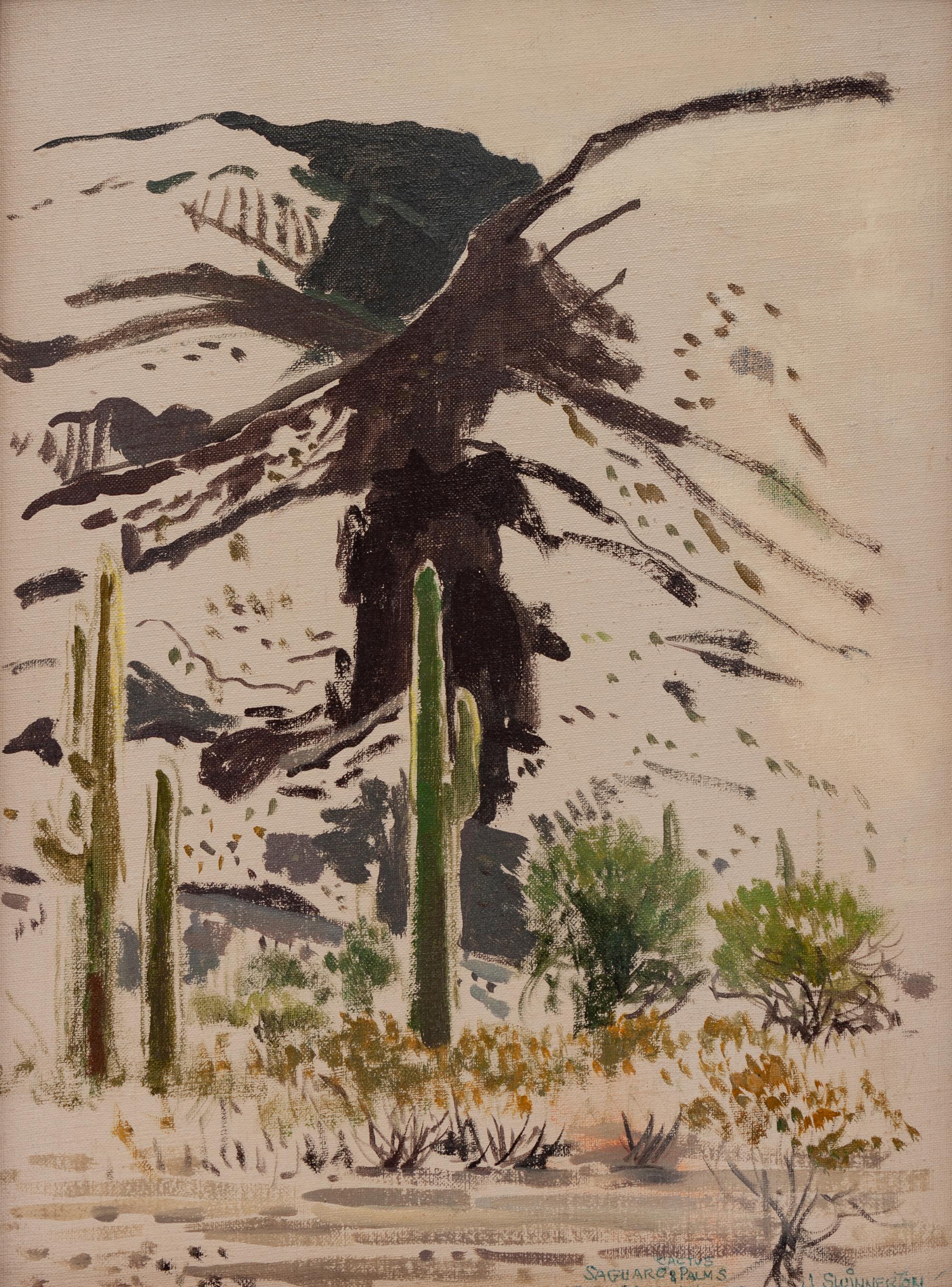 Saguaro, Cactus, & Palms