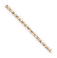 YELLOW GOLD AND DIAMOND BRACELET