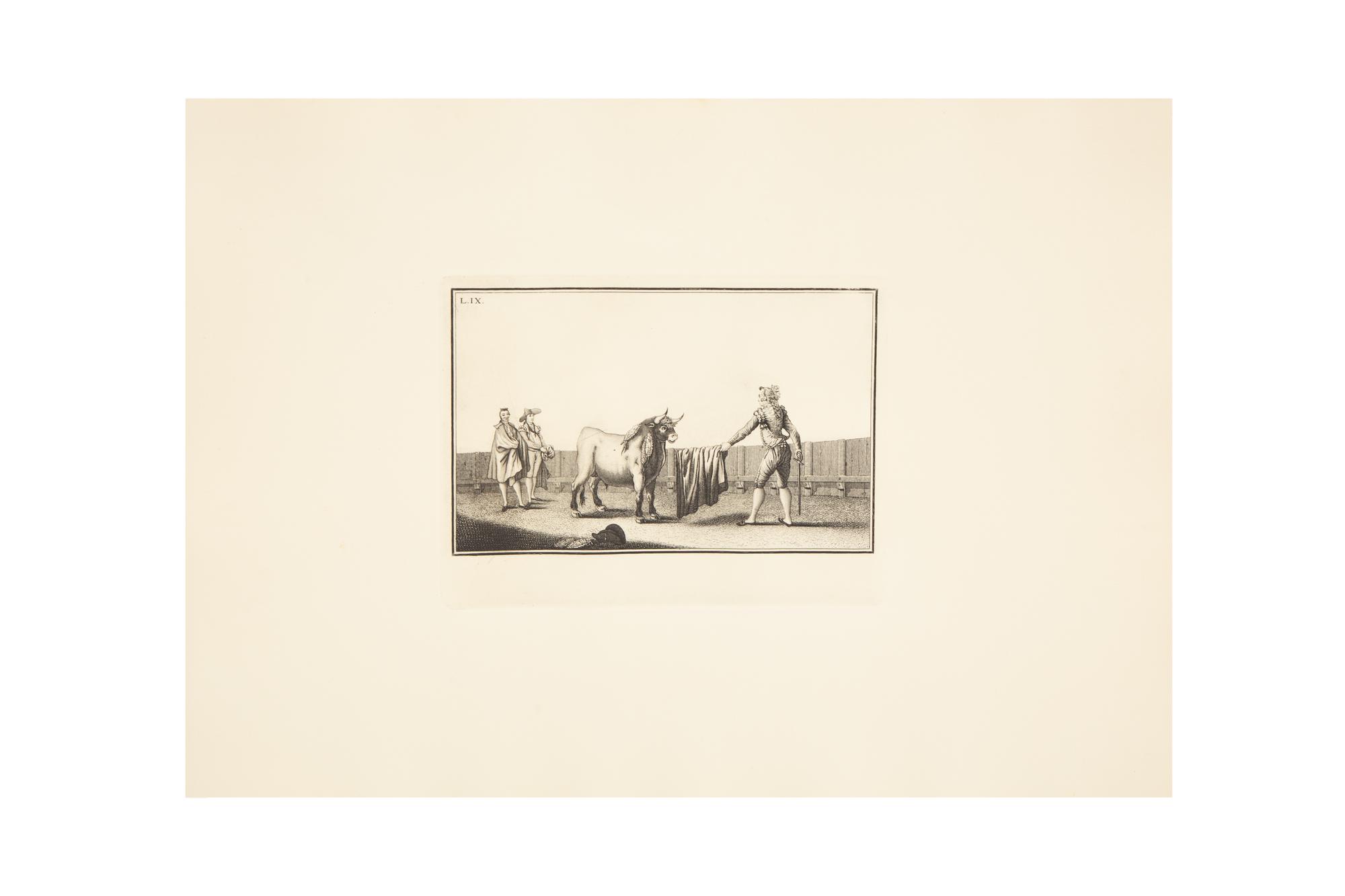 Luis Fernandes Noseret (Spanish, 18th Century) Coleccion de las Principales Suertes de una Corrida de Toros