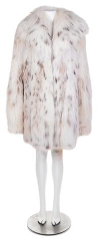 A Dennis Basso Russian Lynx Coat, No size.