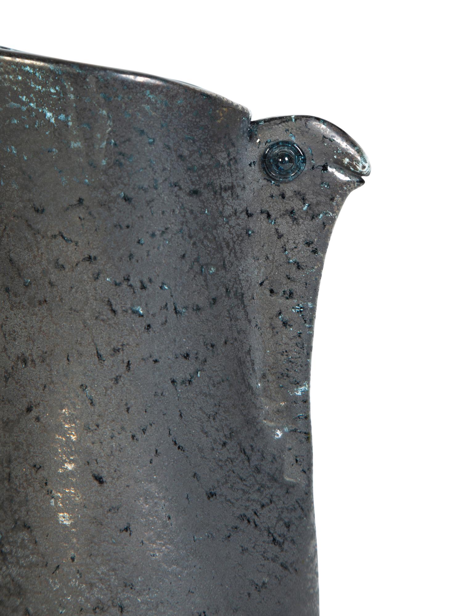 A Graduated Pair of Murano Glass Barbarico Pitchers by Barovier and Toso — 20TH CENTURY
