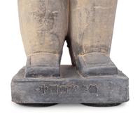 A Chinese Terracotta Figure of a Warrior — 20TH CENTURY