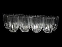 A Set of Nine Waterford Marquis Glasses with Six Others