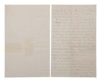 Soldier's letter discussing the Battle of Chancellorsville