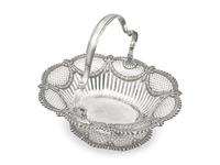 A Tiffany and Co. Silver Cake Basket