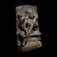 An Indian Stone Figure of Shiva, Uttarakhand, Almora, 10th-11th Century