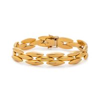 CARTIER, YELLOW GOLD 'GENTIANE' BRACELET