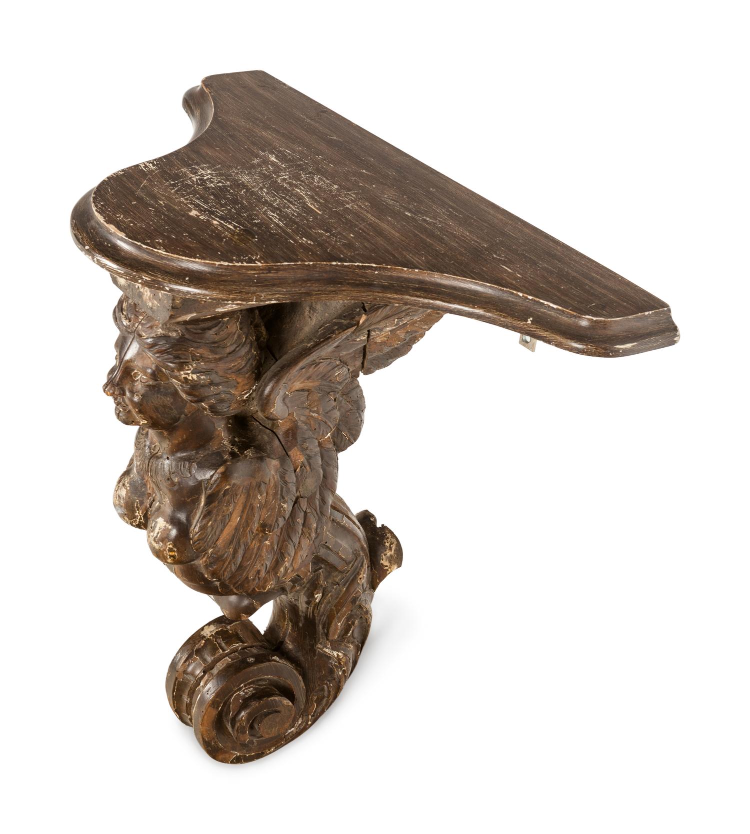 A Continental Painted Console Table