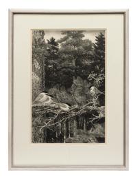 A group of five prints ( Memory , 1971; Four Chickadees , 1956; Little Friends , 1972; Red-Winged Black Birds , 1946; The Matriarch, Owl )