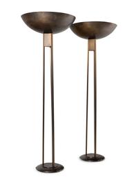 A Pair of Blackman Cruz Olympian Torchères