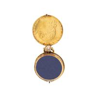 YELLOW GOLD LOCKET PENDANT