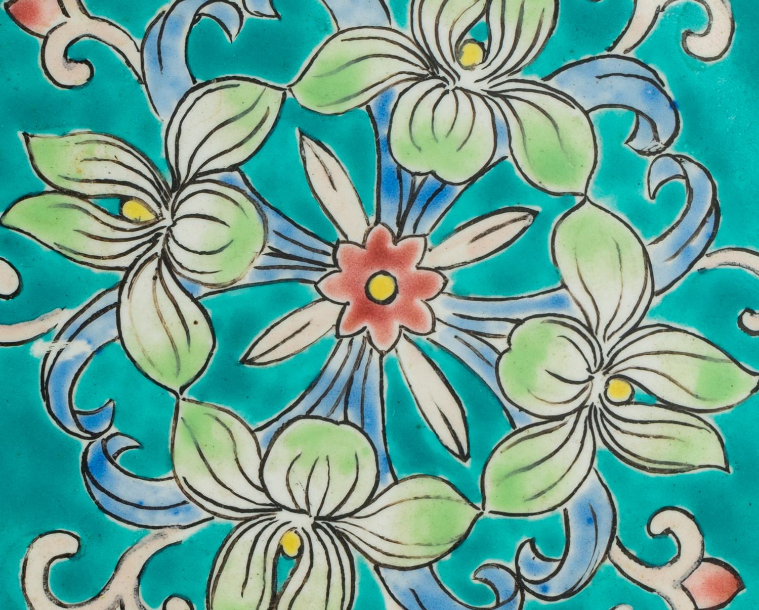 A Collection of Seven Chinese Enamel on Copper Articles — 19TH/20TH CENTURY