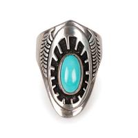 Sterling Silver and Turquoise Ring