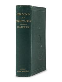 DARWIN, Charles Robert (1809-1882). On the Origin of Species by Means of Natural Selection . London: John Murray, 1872.
