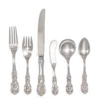 An Reed & Barton Francis I Silver Flatware Service
